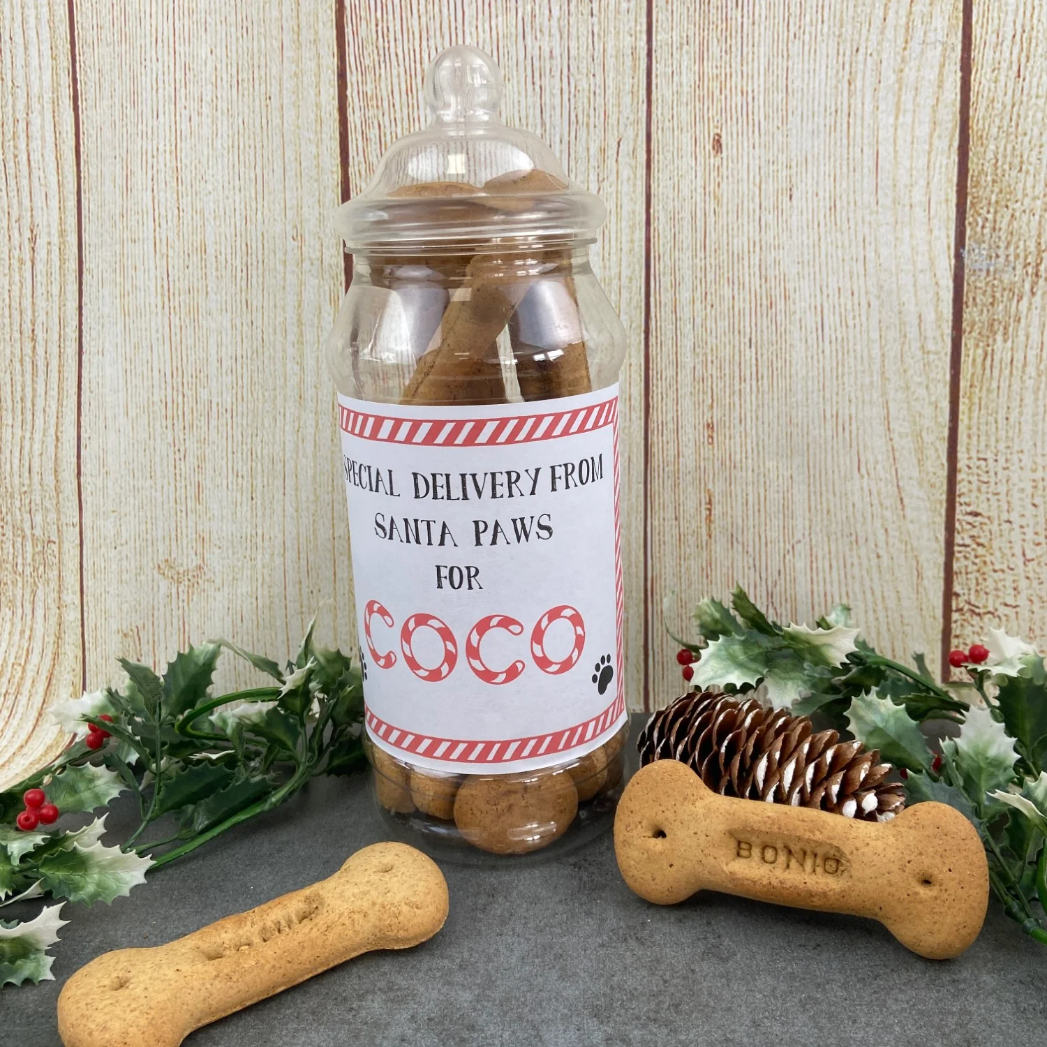 Dog Gift Personalised Treat Jar - Image 8