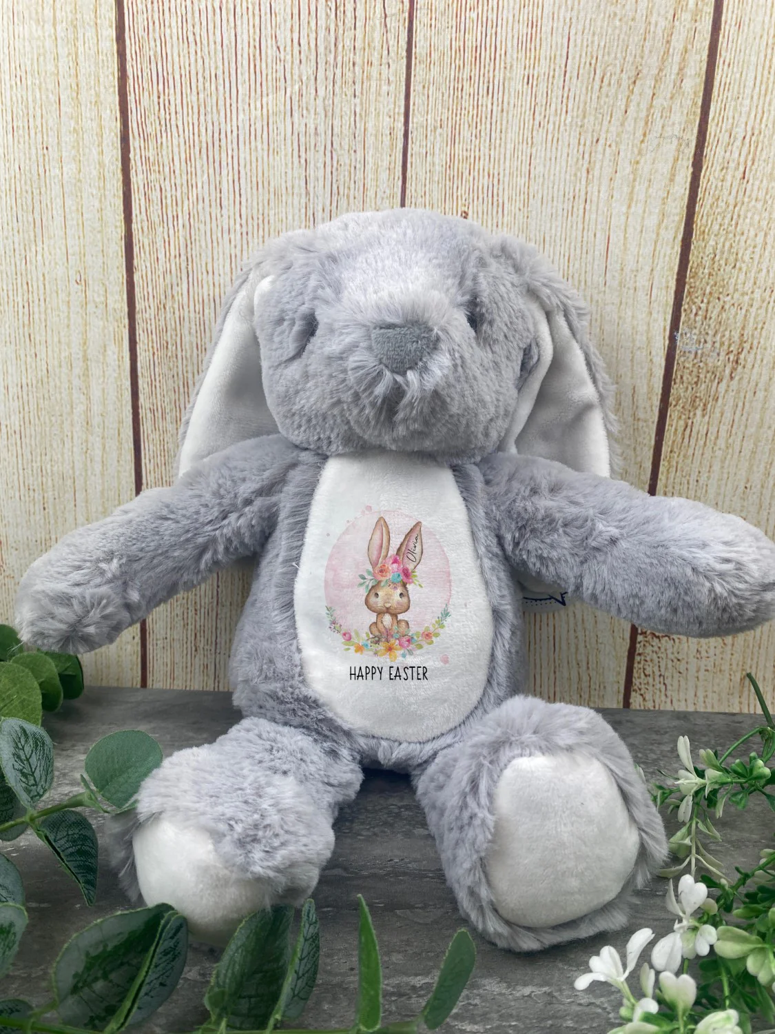 Easter Bunny - Happy Easter Personalised Bunny