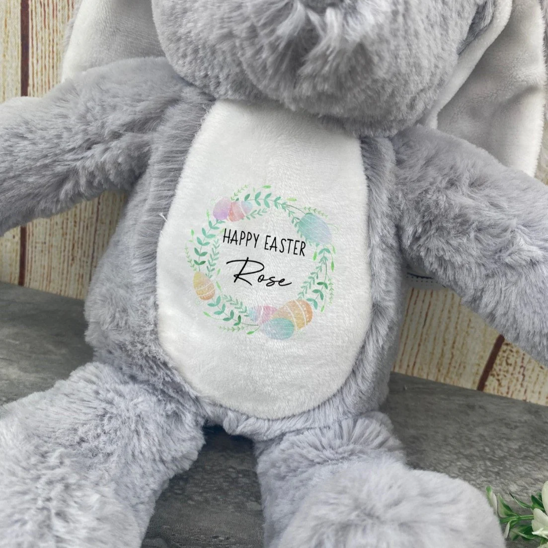 Easter Bunny - Name In Wreath - Image 3