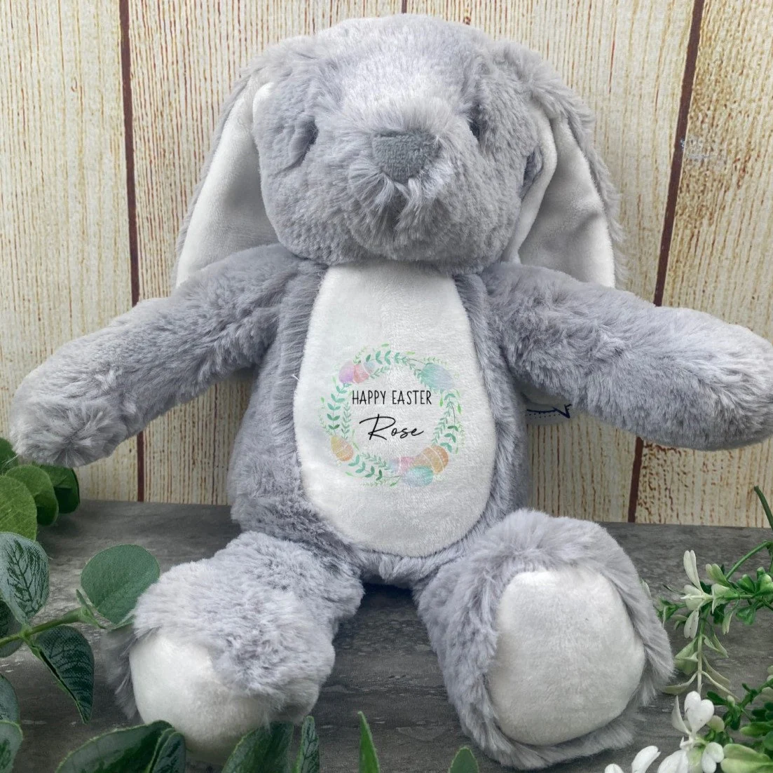 Easter Bunny - Name In Wreath - Image 4