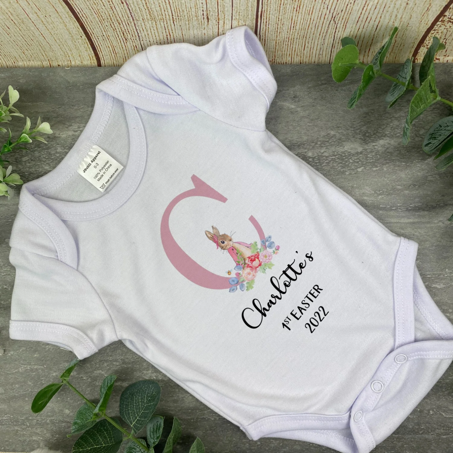 Easter Initial Bib and Vest - Image 10