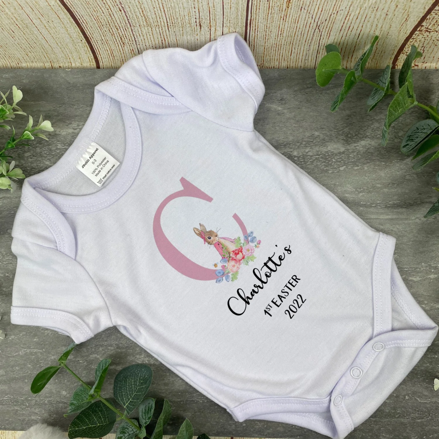 Easter Initial Bib and Vest - Image 11