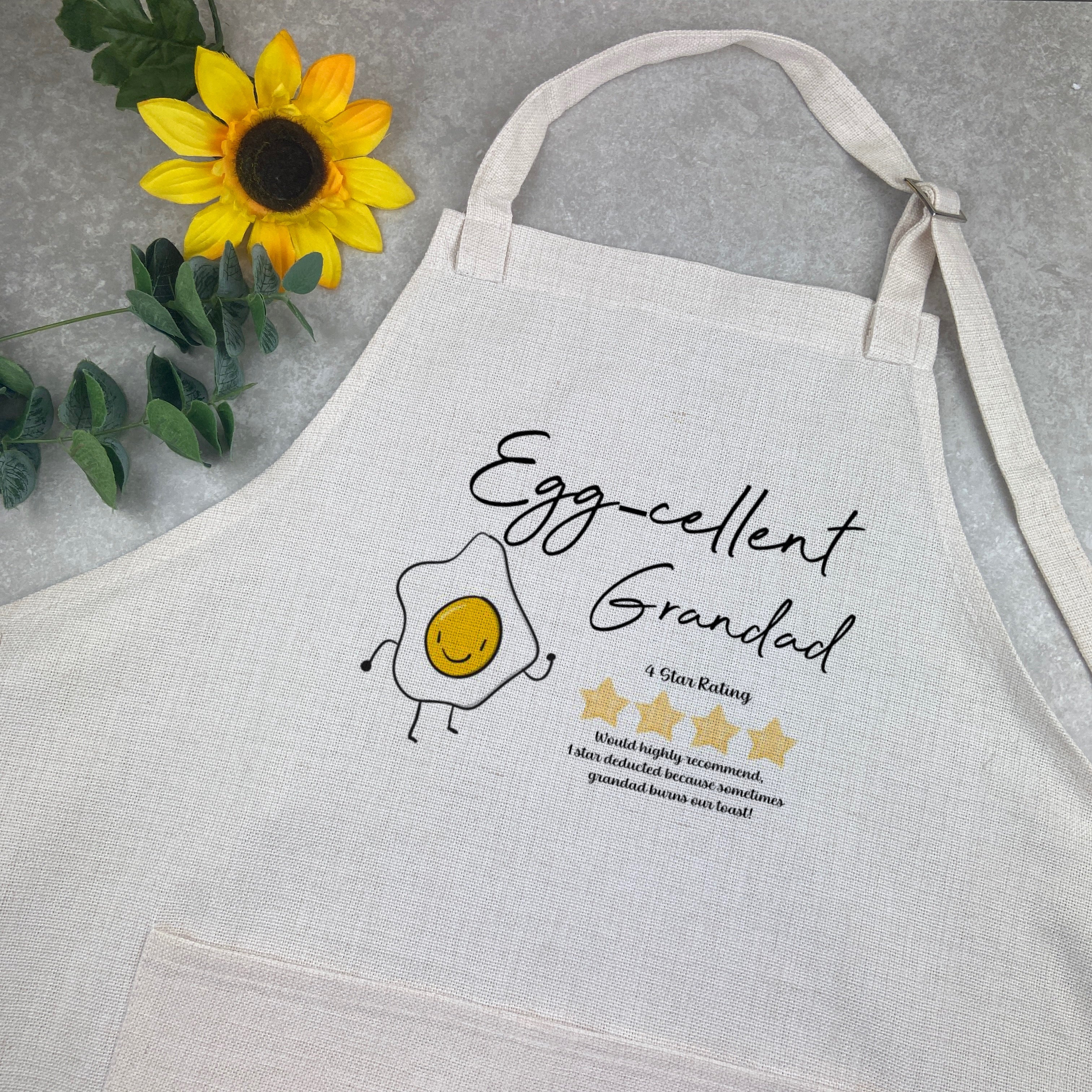 Egg-cellent Grandad Apron - Image 3