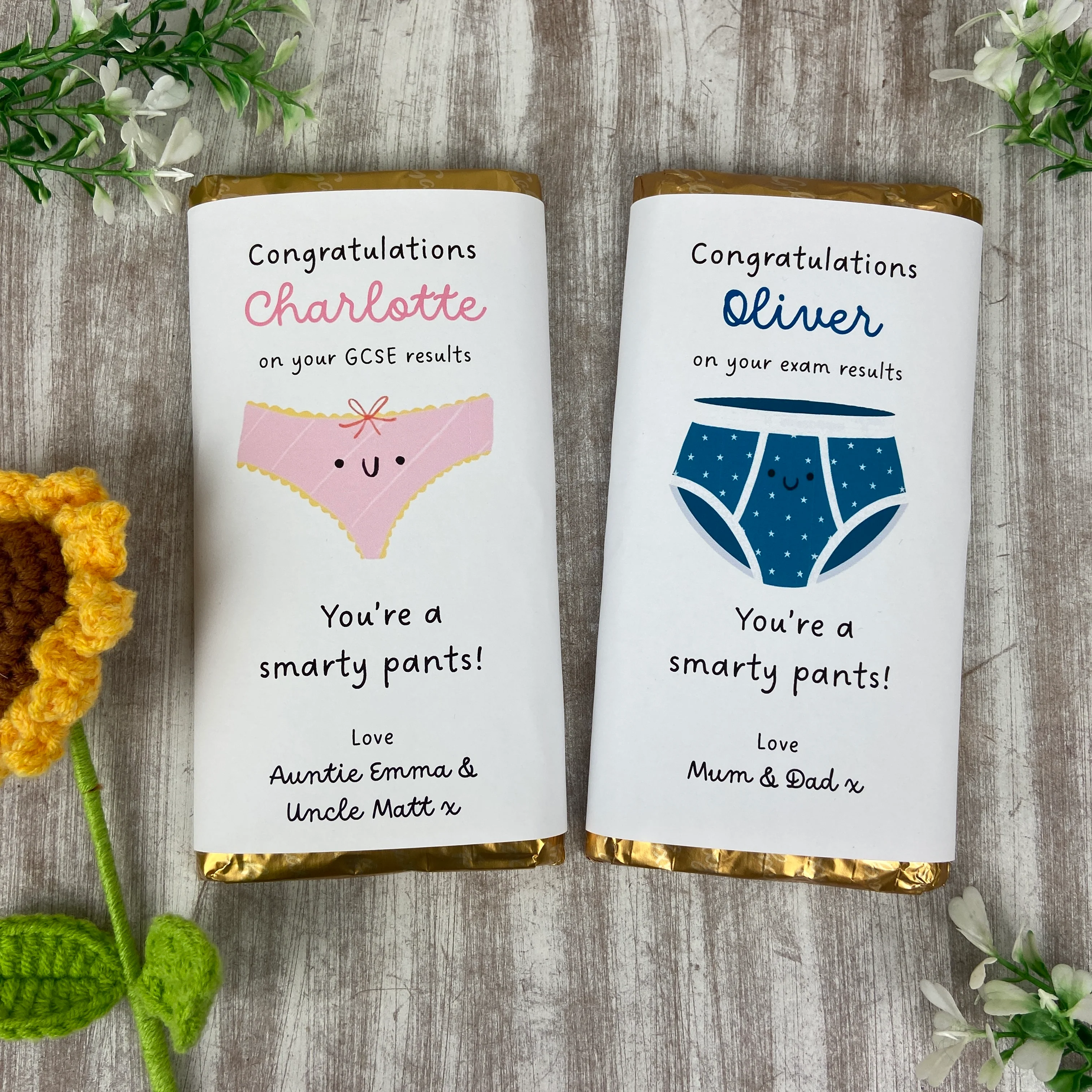 Exam Congratulations Chocolate Bar