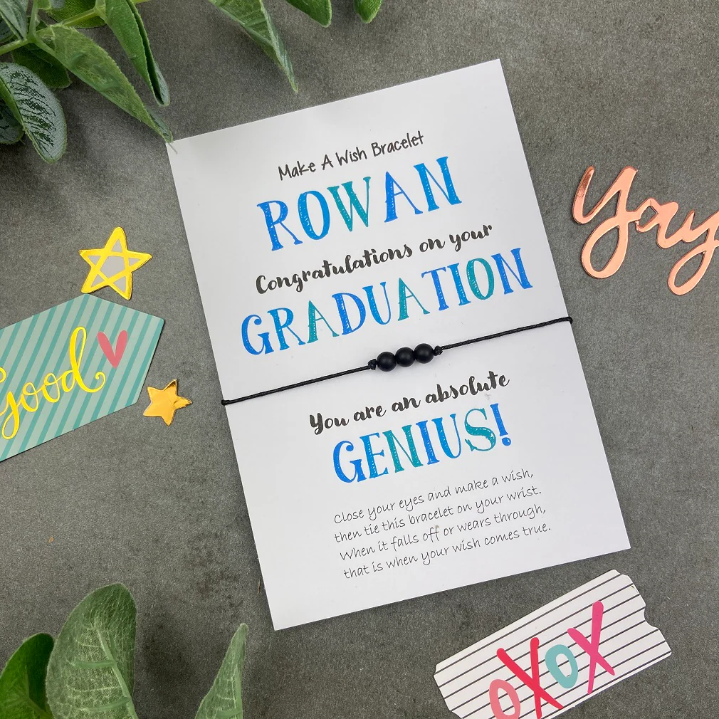 Exam Congratulations - Graduation Wish Bracelet - Image 5