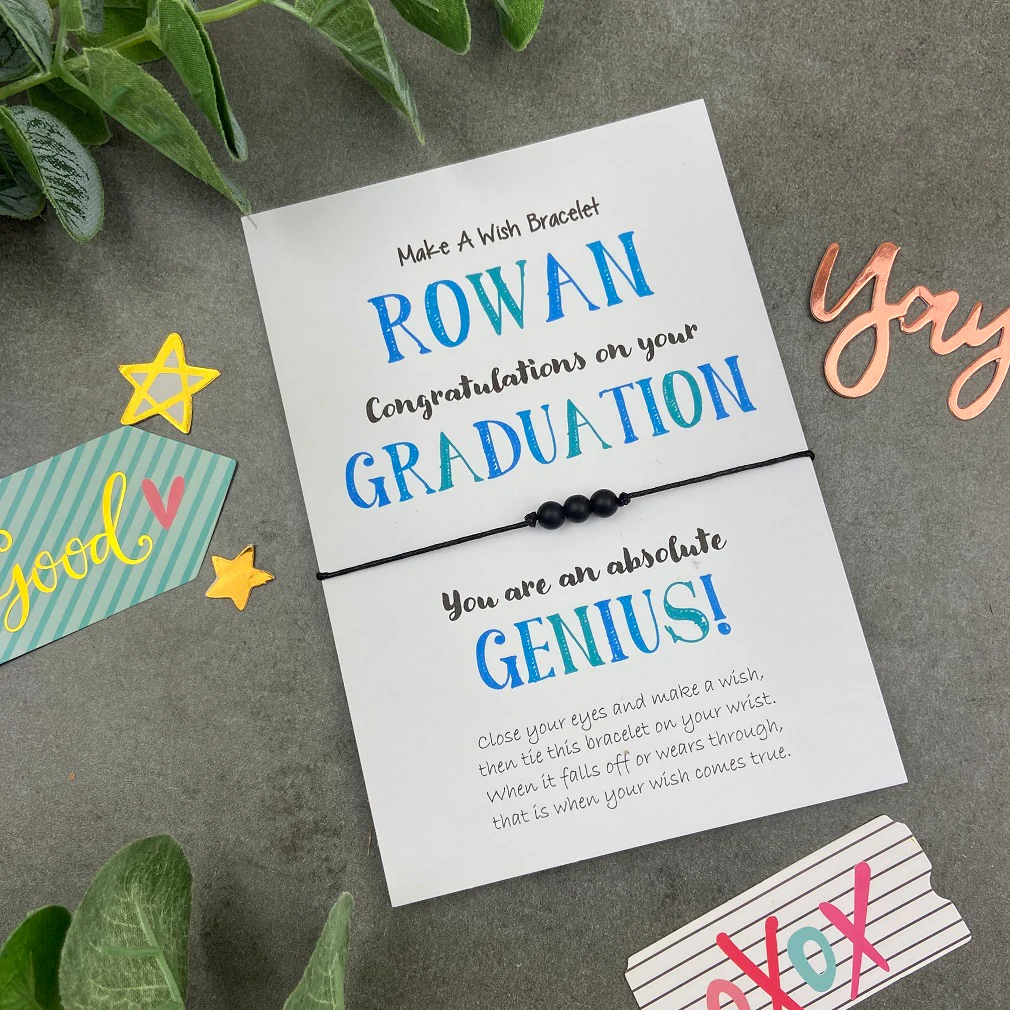 Exam Congratulations - Graduation Wish Bracelet - Image 7