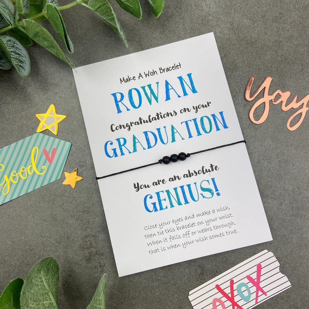 Exam Congratulations - Graduation Wish Bracelet - Image 8