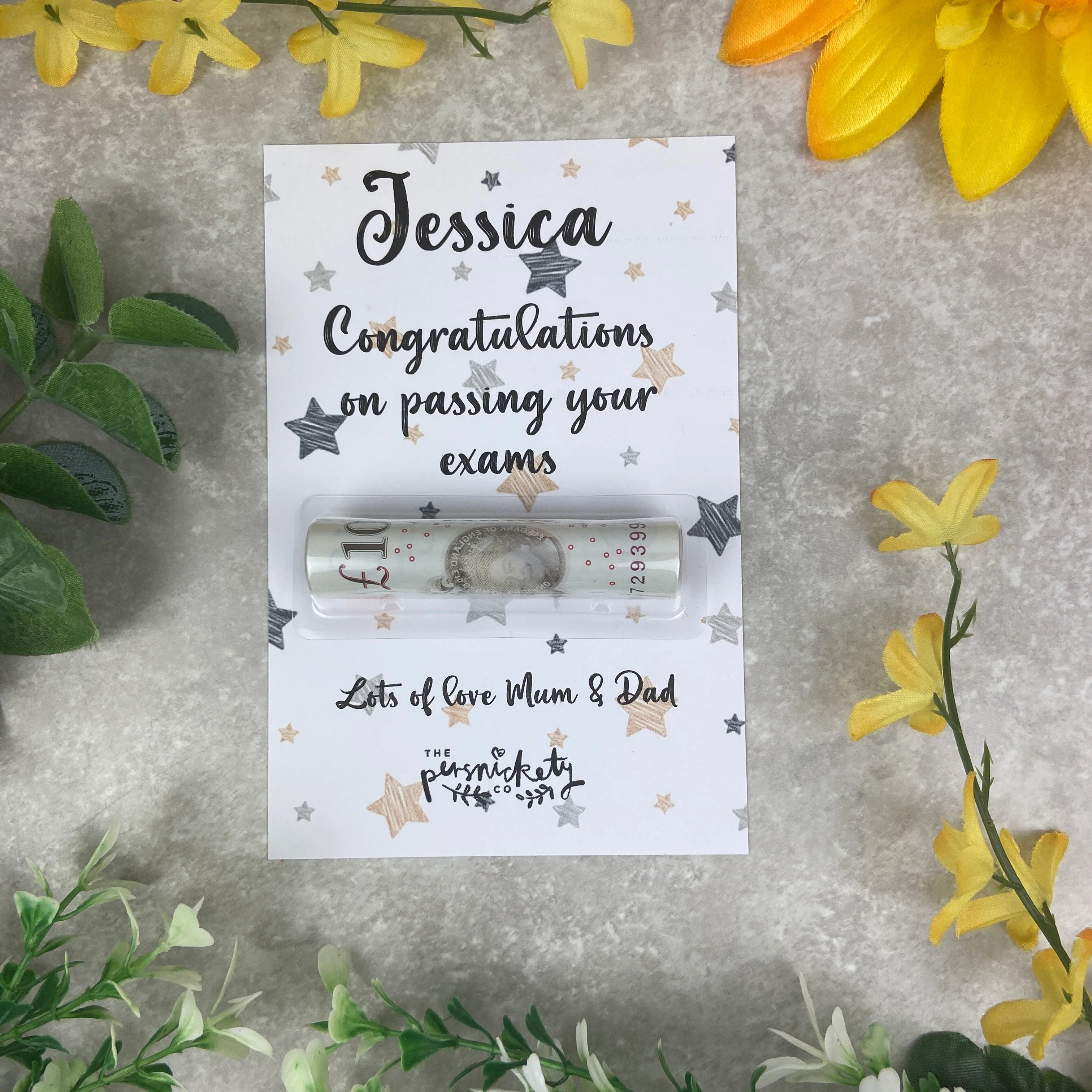Exam Gift, GCSE gift, A level Gift, Gift card, Congratulations Gift, Money Card Holder, Personalised Gift, Cash Holder, Cash Gift Surprise - Image 3
