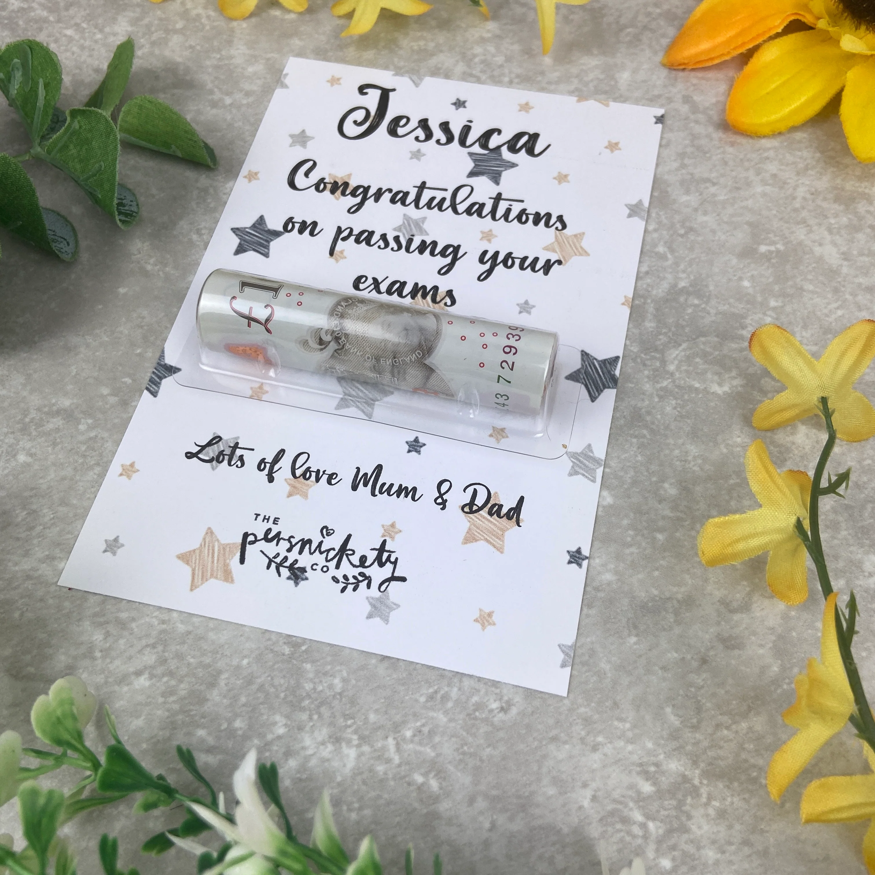 Exam Gift, GCSE gift, A level Gift, Gift card, Congratulations Gift, Money Card Holder, Personalised Gift, Cash Holder, Cash Gift Surprise - Image 4