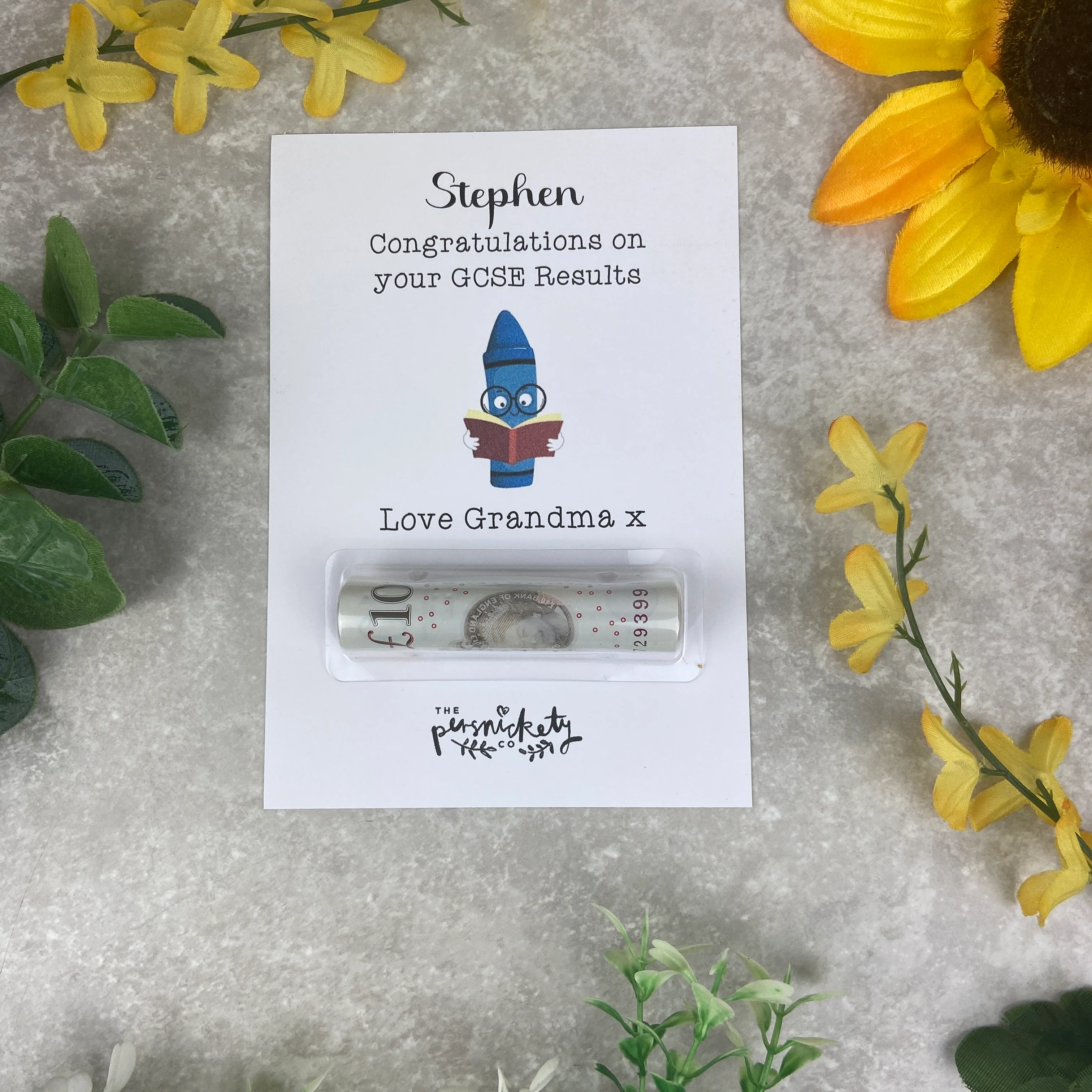 Exam Gift, GCSE gift, A level Gift, Gift card, Congratulations Gift, Money Card Holder, Personalised Gift, Cash Holder, Cash Gift Surprise - Image 9