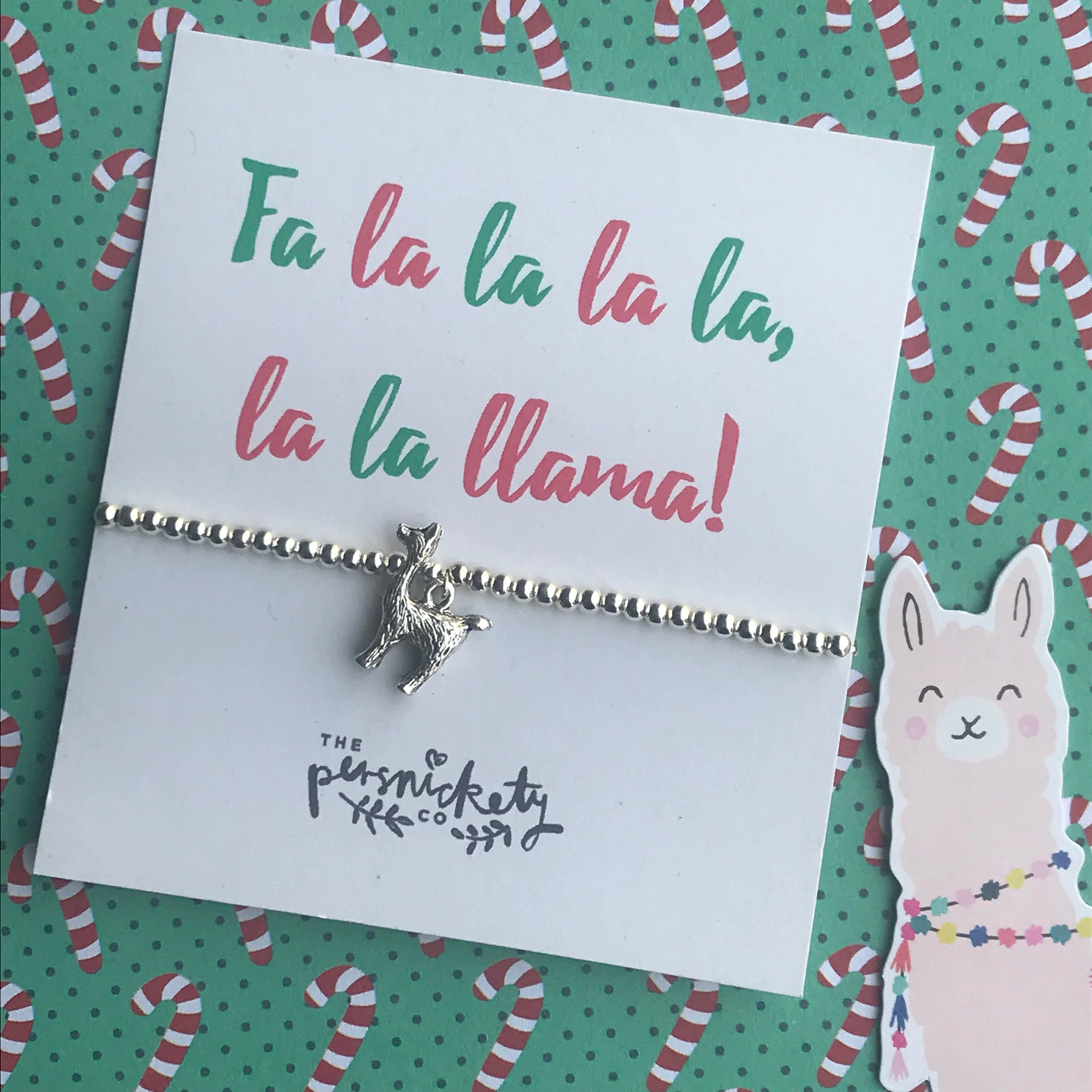 Fa la la la la la la llama Bracelet - Image 5