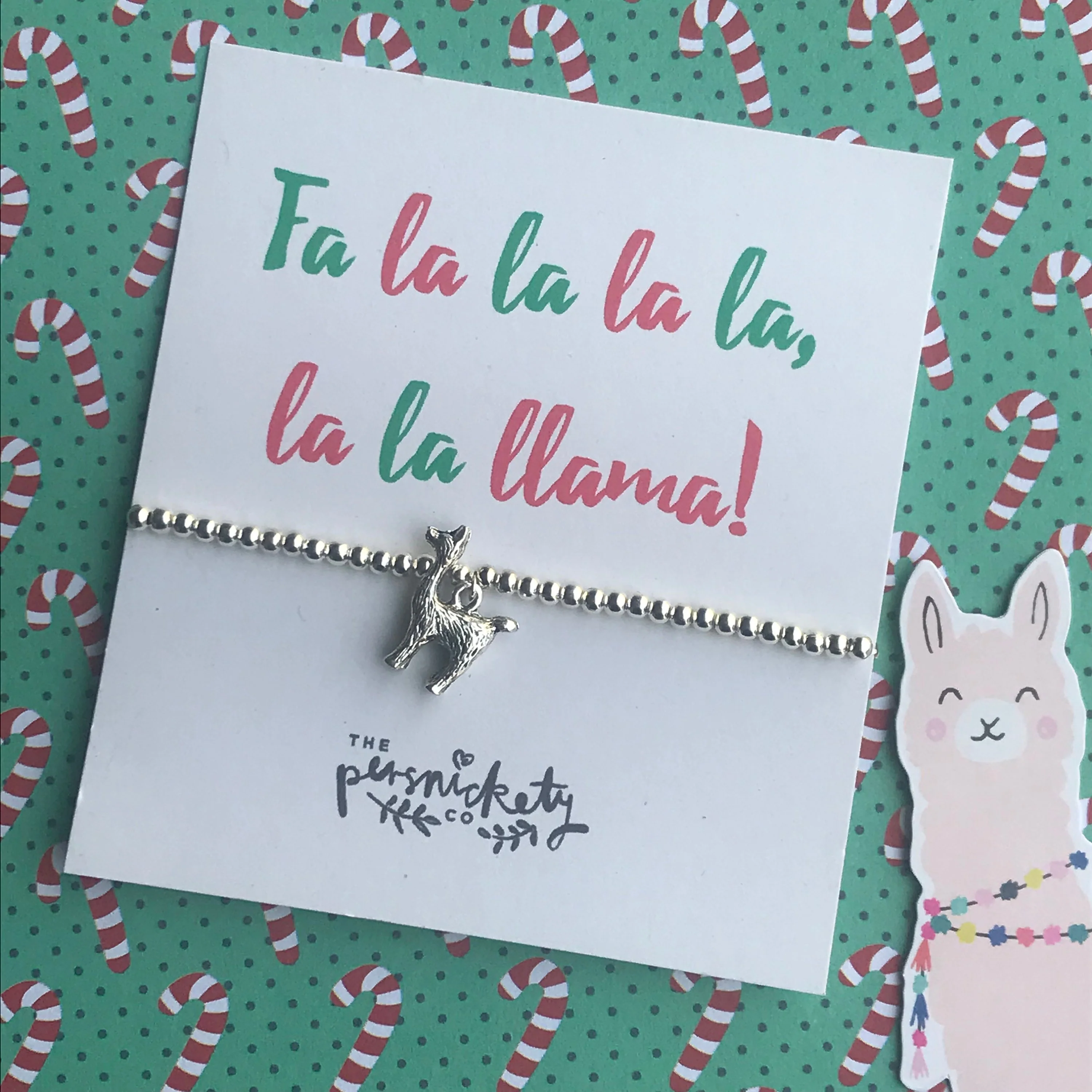 Fa la la la la la la llama Bracelet - Image 6