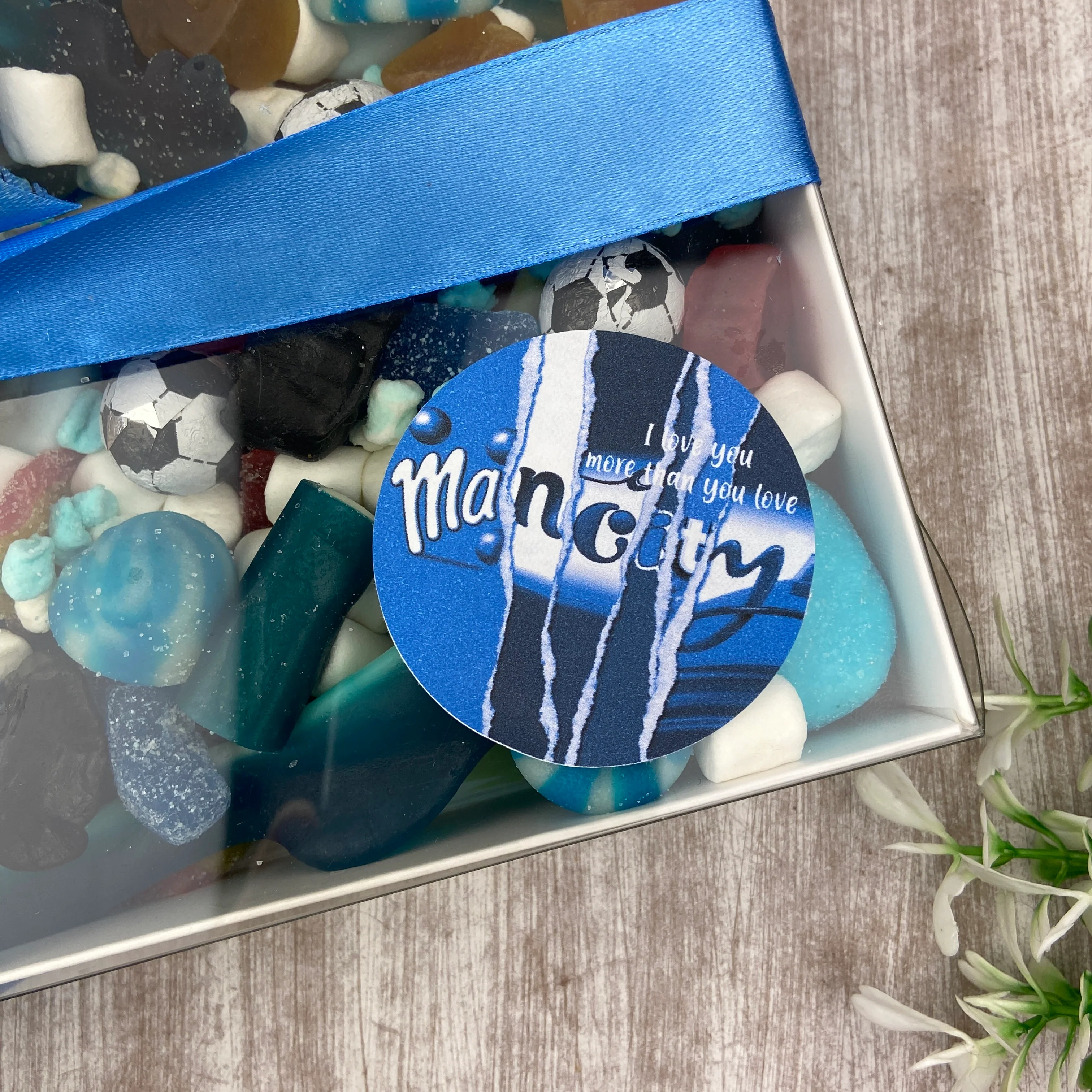 Father’s Day Manchester City Sweet Box - Image 2