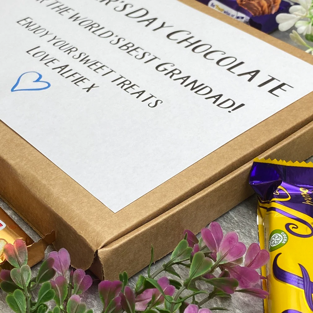 Father's Day Chocolate For The Worlds Best Grandad/Dad - Image 3
