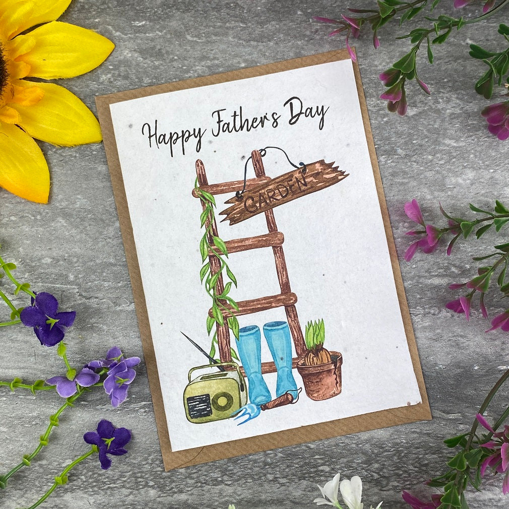 Fathers Day Garden Plantable Seed Card - Image 5