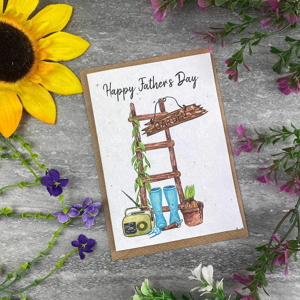 Fathers Day Garden Plantable Seed Card - Image 8