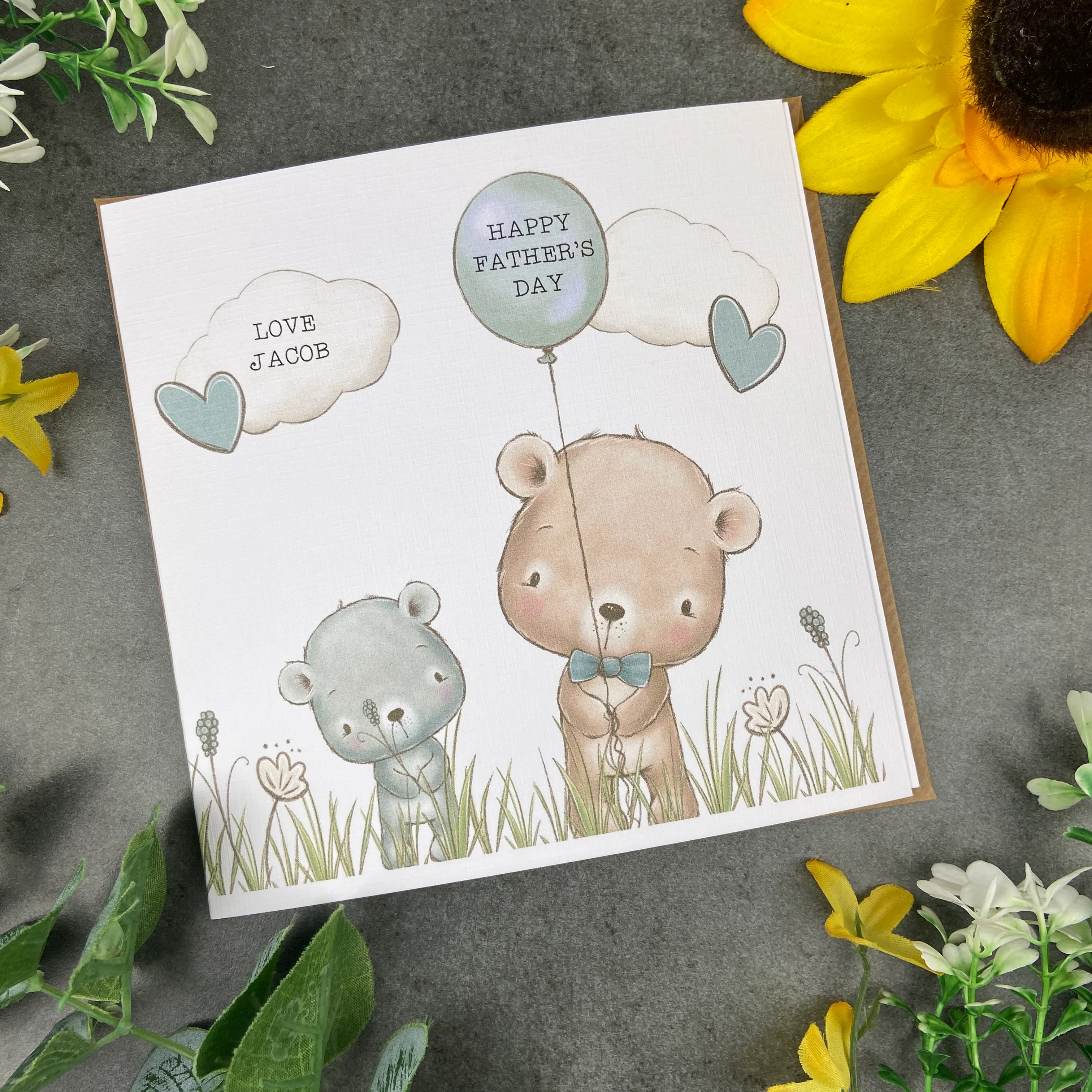 Father's Day Teddy Bear Card - Image 8