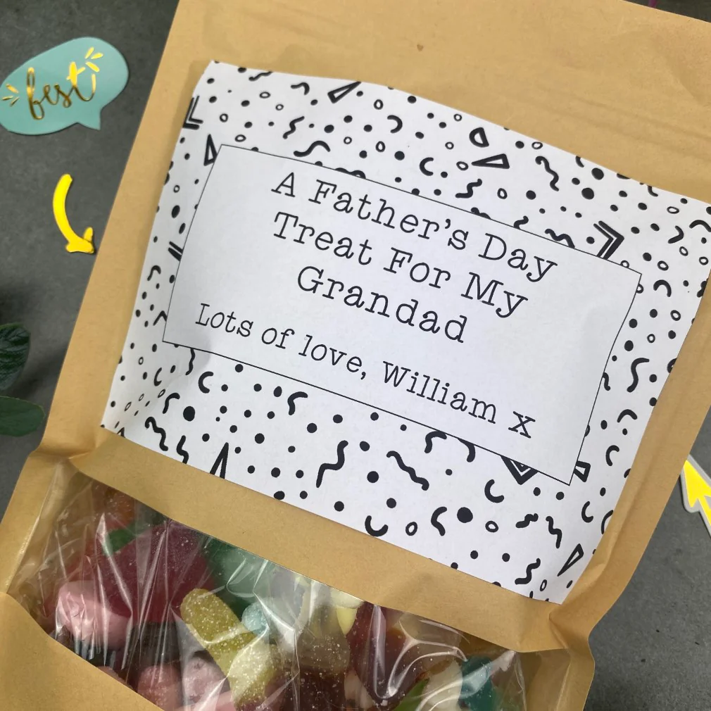 Fathers Day Treat Sweet Pouch - Image 2