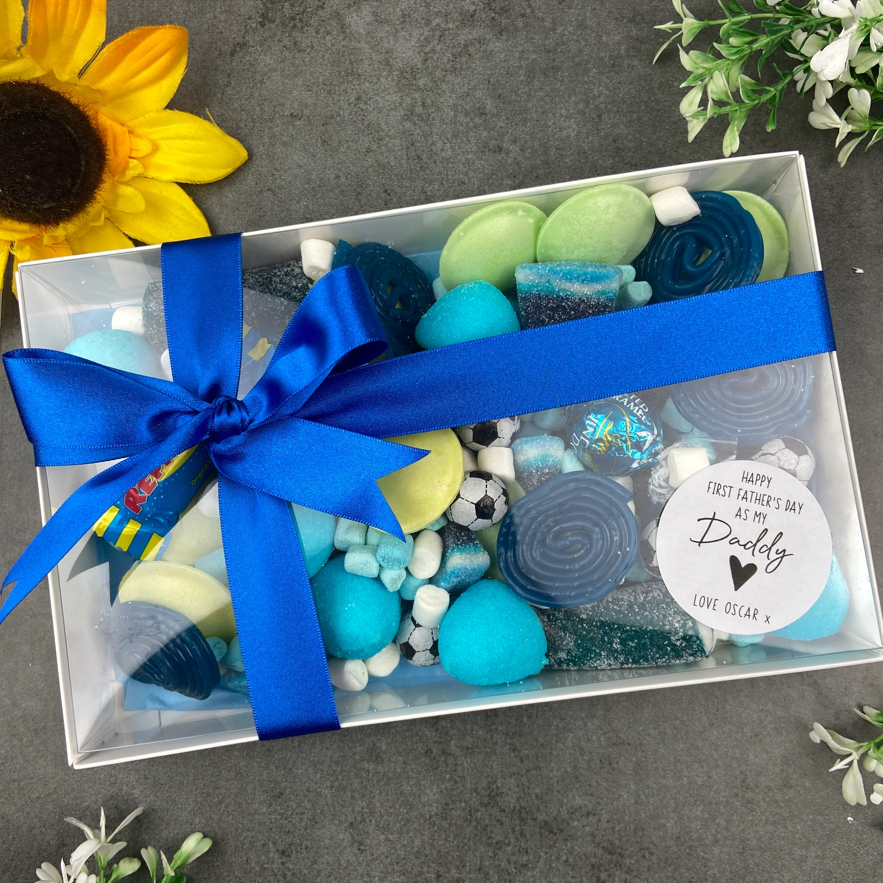 First Father's Day Personalised Luxury Sweet Box