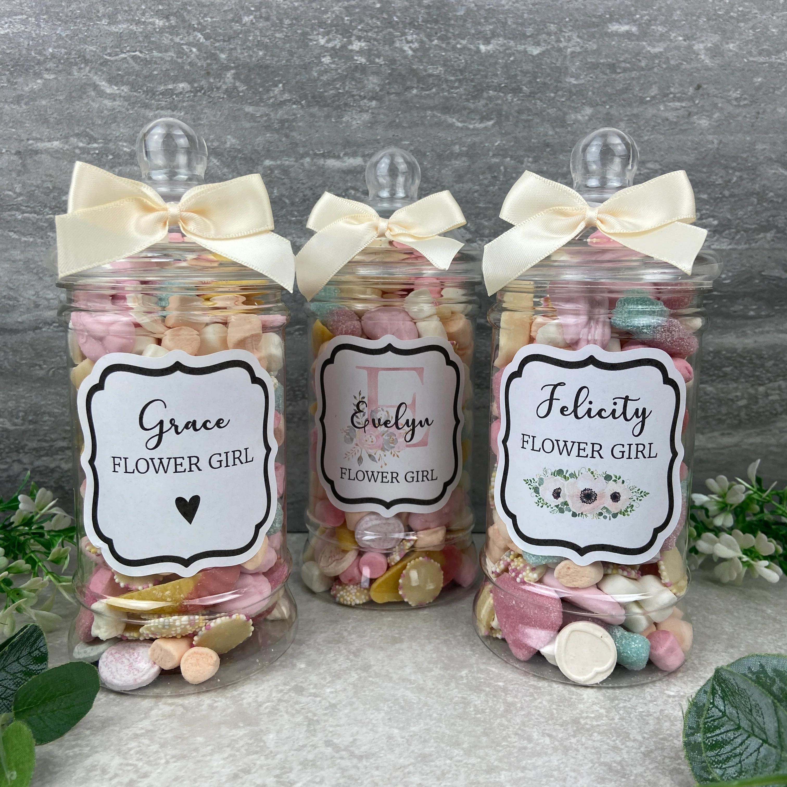 Flower Girl Sweet Jar - Image 2