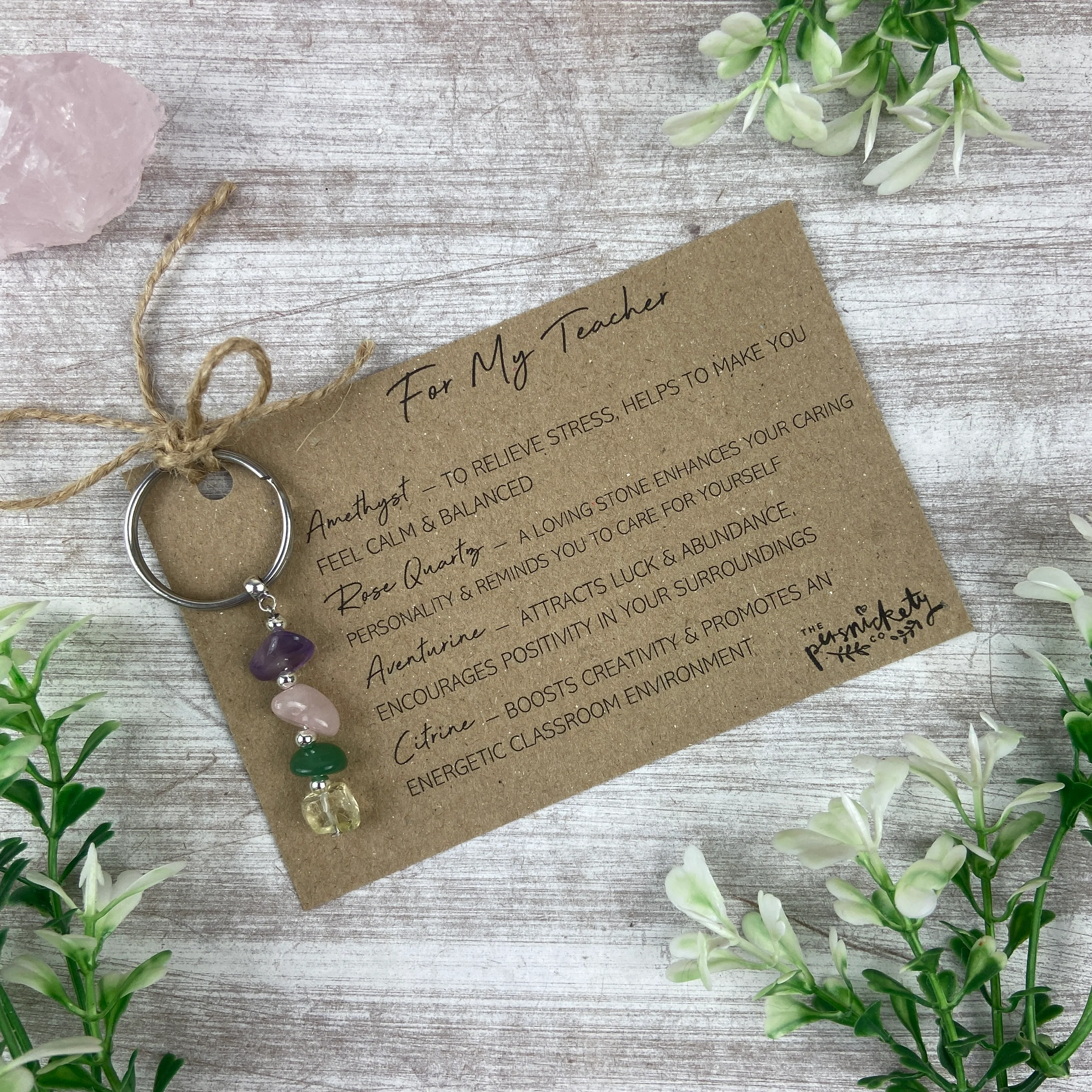 For My Teacher Keyring - Image 3