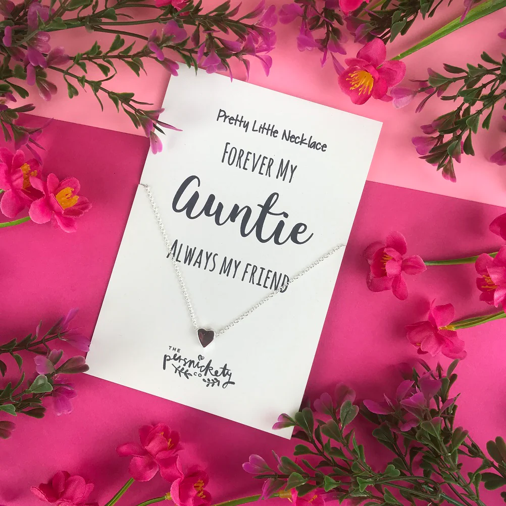 Forever My Auntie Always My Friend Necklace