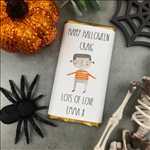 Frankenstein Happy Halloween - Personalised Chocolate Bar - Image 7