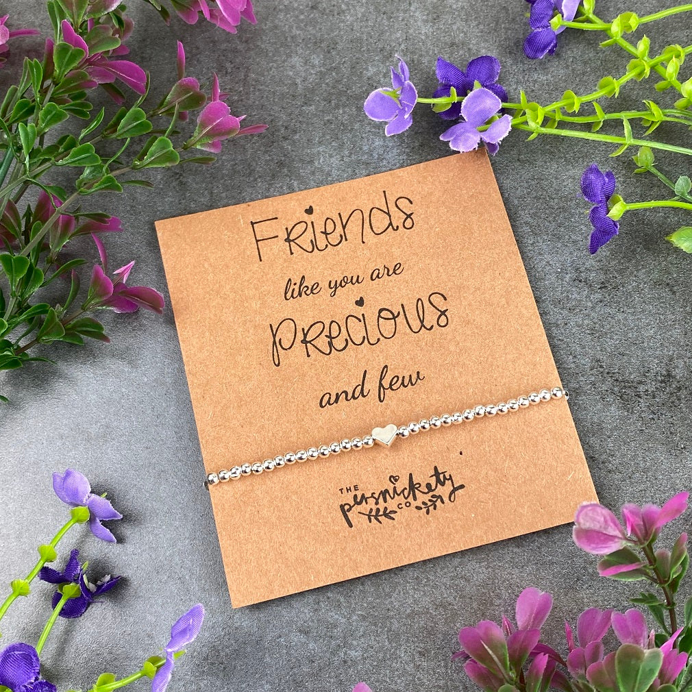 Friends Like You Are Precious And Few Beaded Bracelet - Image 3