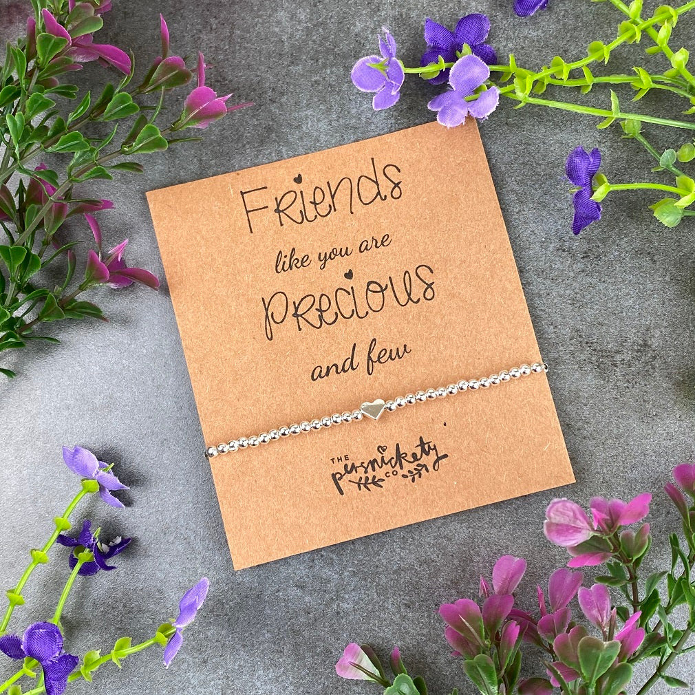 Friends Like You Are Precious And Few Beaded Bracelet - Image 6