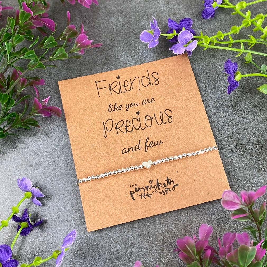 Friends Like You Are Precious And Few Beaded Bracelet - Image 8