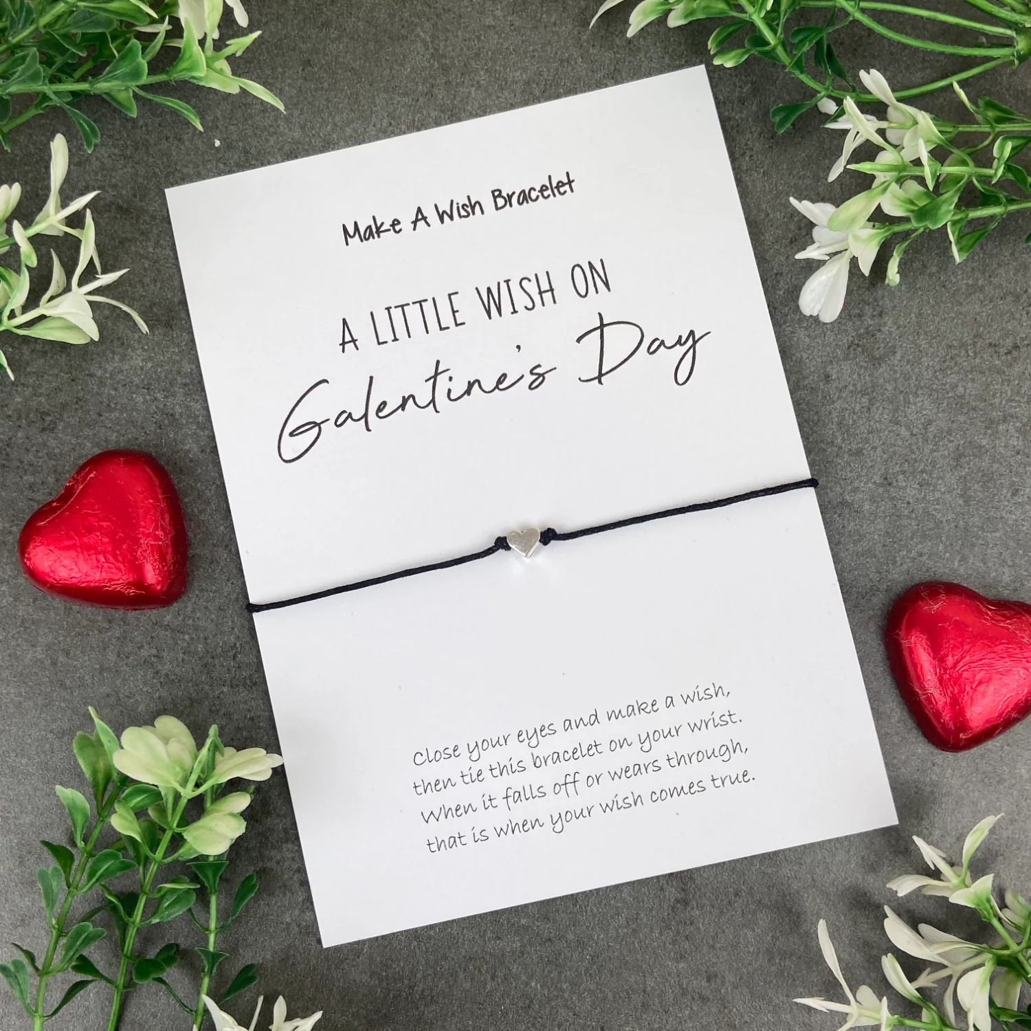 Galantines Day Heart Wish Bracelet - Image 6