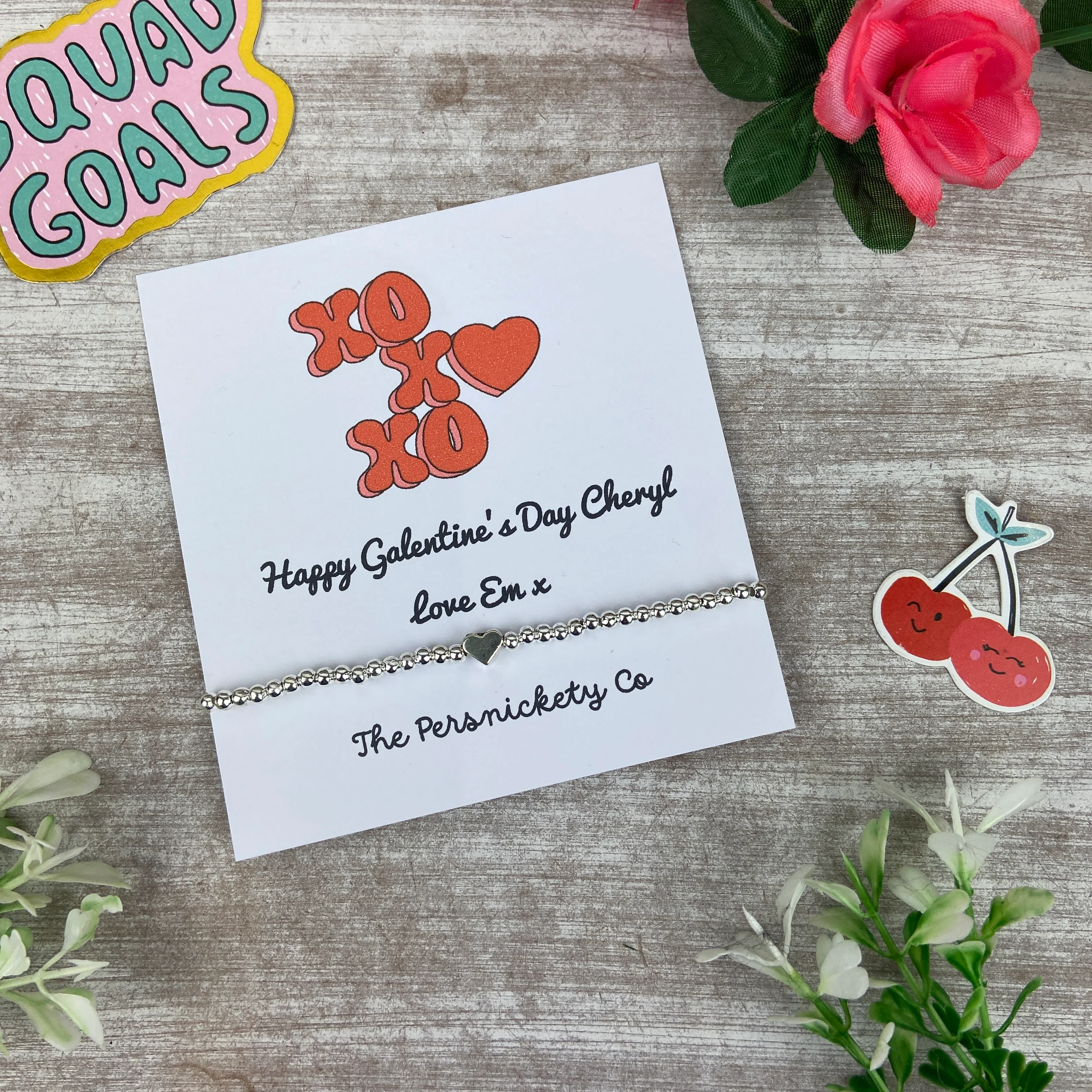 Galentine’s Beaded Bracelet - Image 2