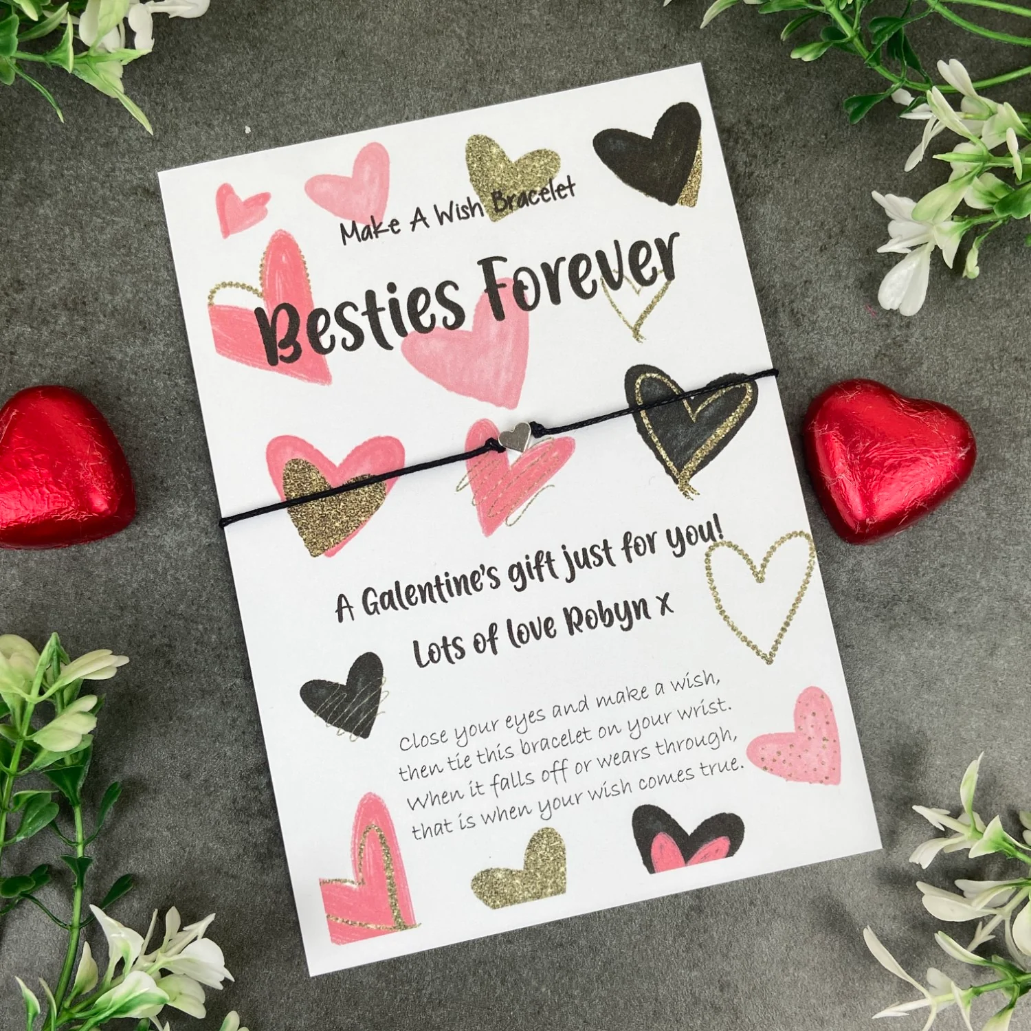 Galentine's Bracelet - Bestie's Forever Wish Bracelet - Image 5