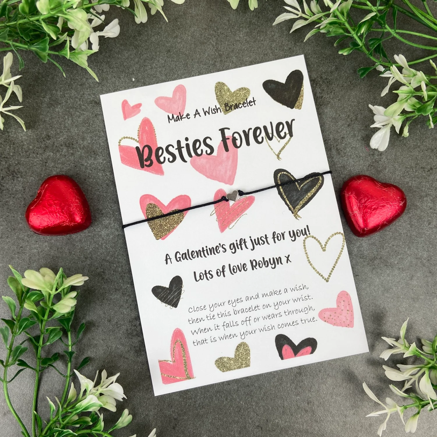 Galentine's Bracelet - Bestie's Forever Wish Bracelet - Image 7