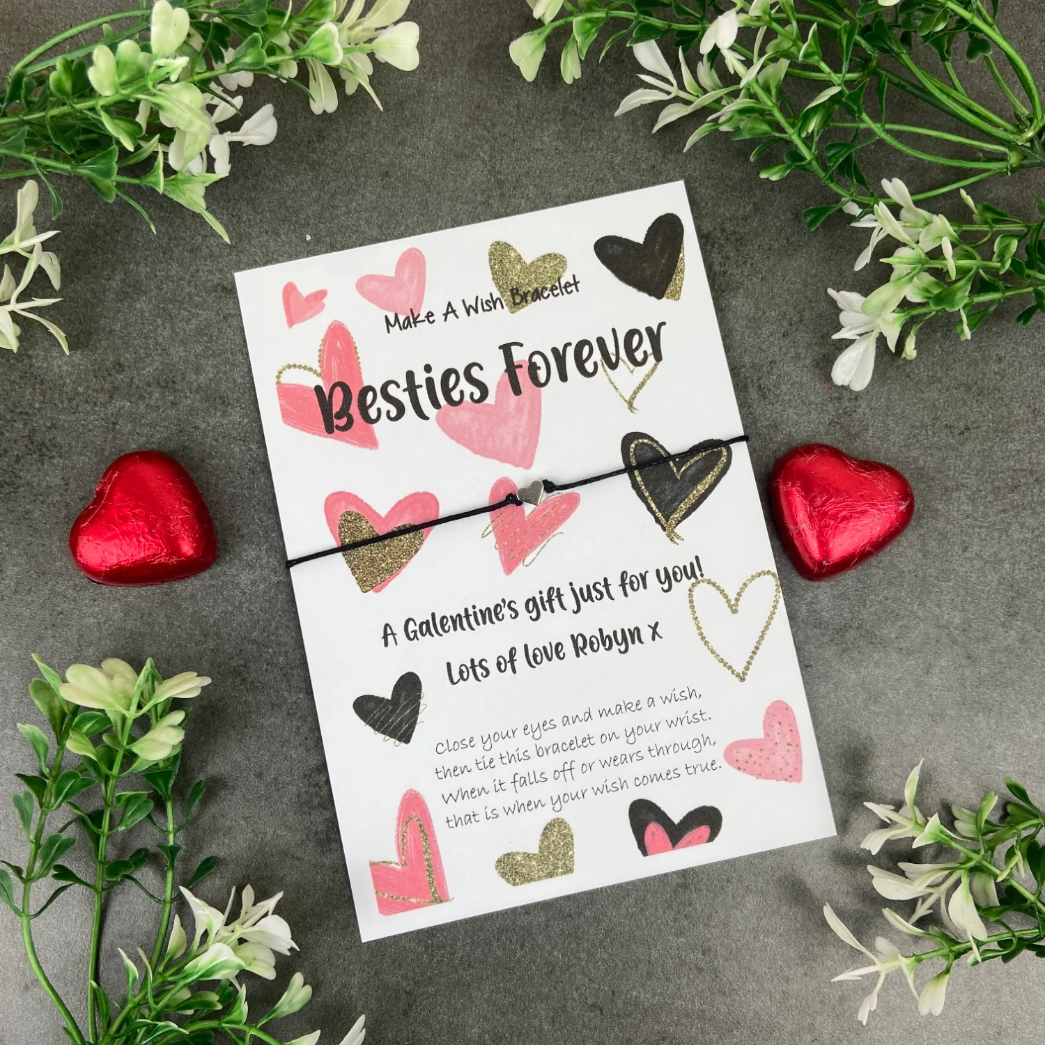 Galentine's Bracelet - Bestie's Forever Wish Bracelet - Image 8