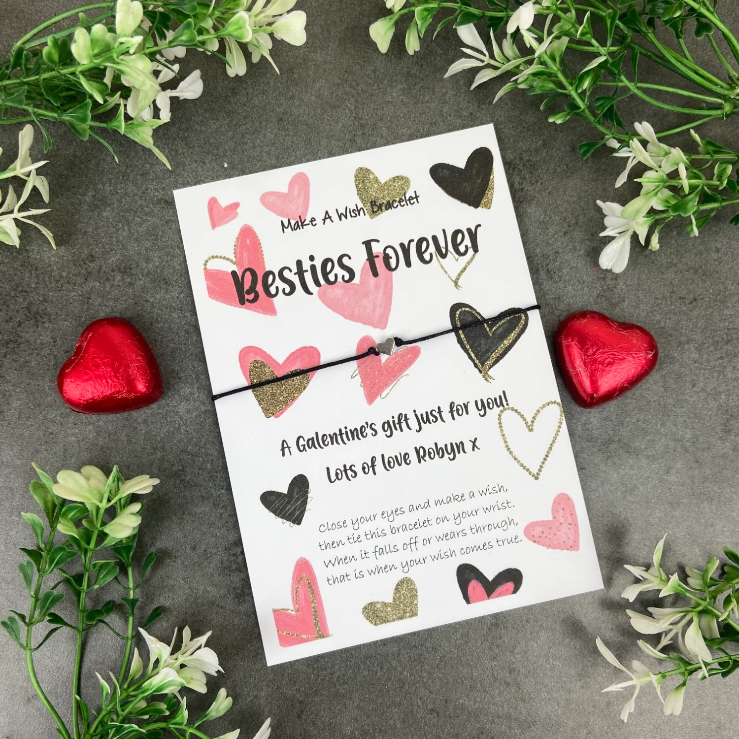 Galentine's Bracelet - Bestie's Forever Wish Bracelet - Image 9