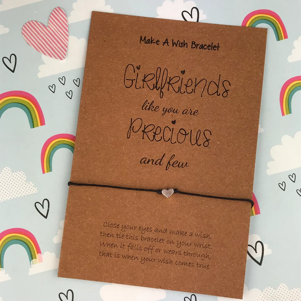 Girlfriends Like You Are Precious And Few Wish Bracelet - Image 9