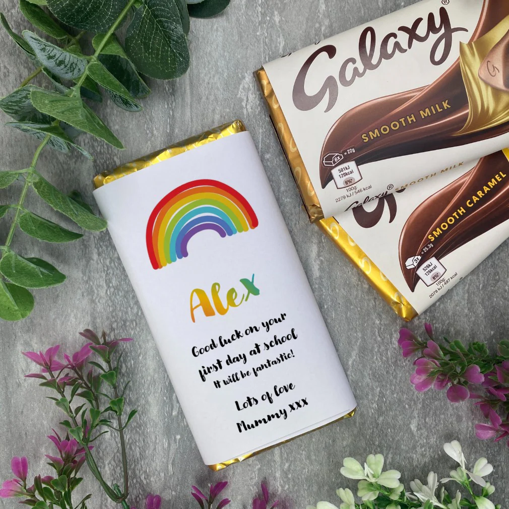 Good Luck On Your First Day At School Chocolate Bar - Image 8