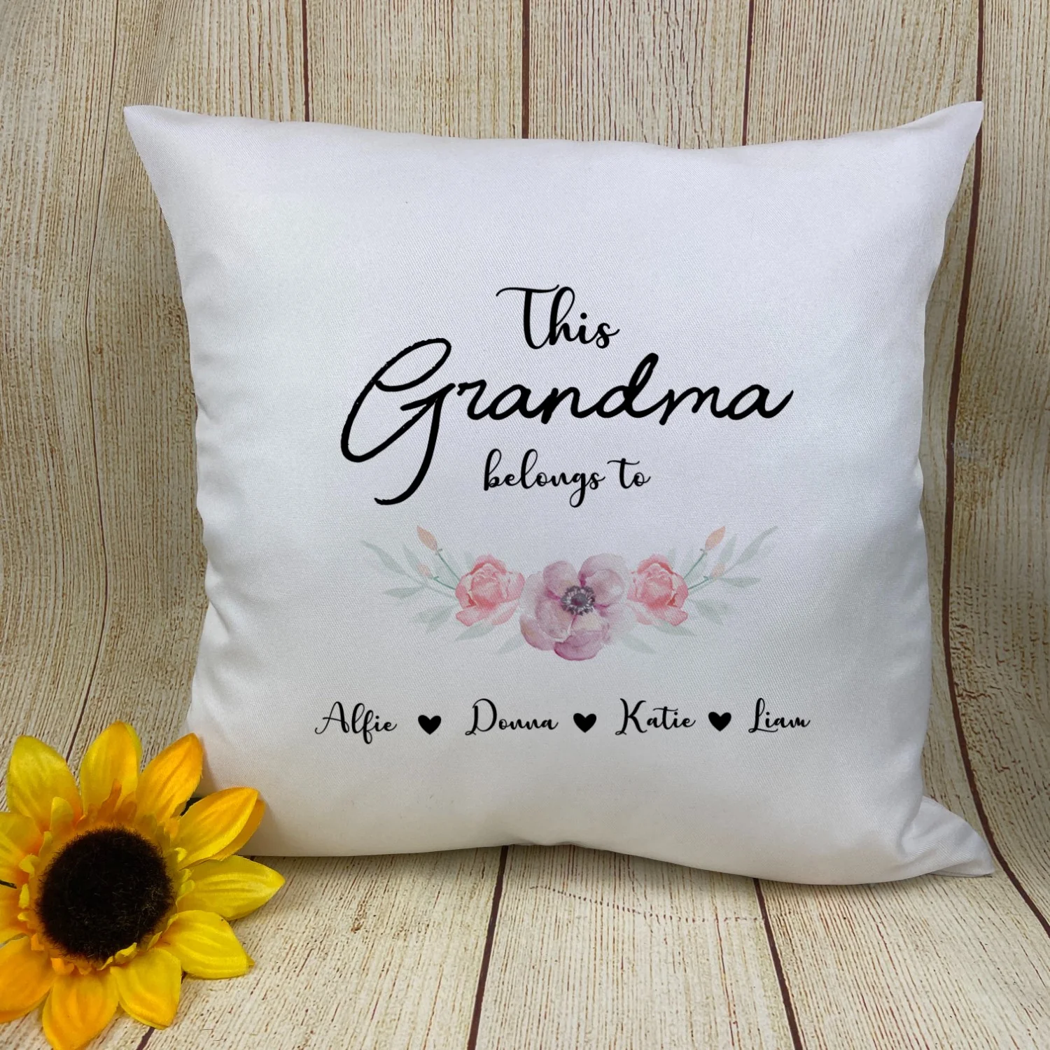 Grandma Personalised Cushion - Image 3