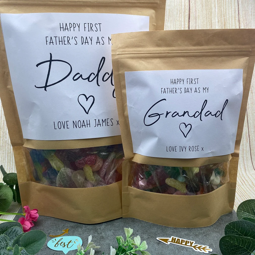 Happy 1st Fathers Day Sweet Pouch - Image 4