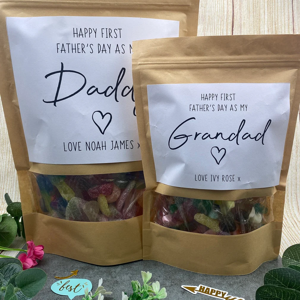 Happy 1st Fathers Day Sweet Pouch - Image 6