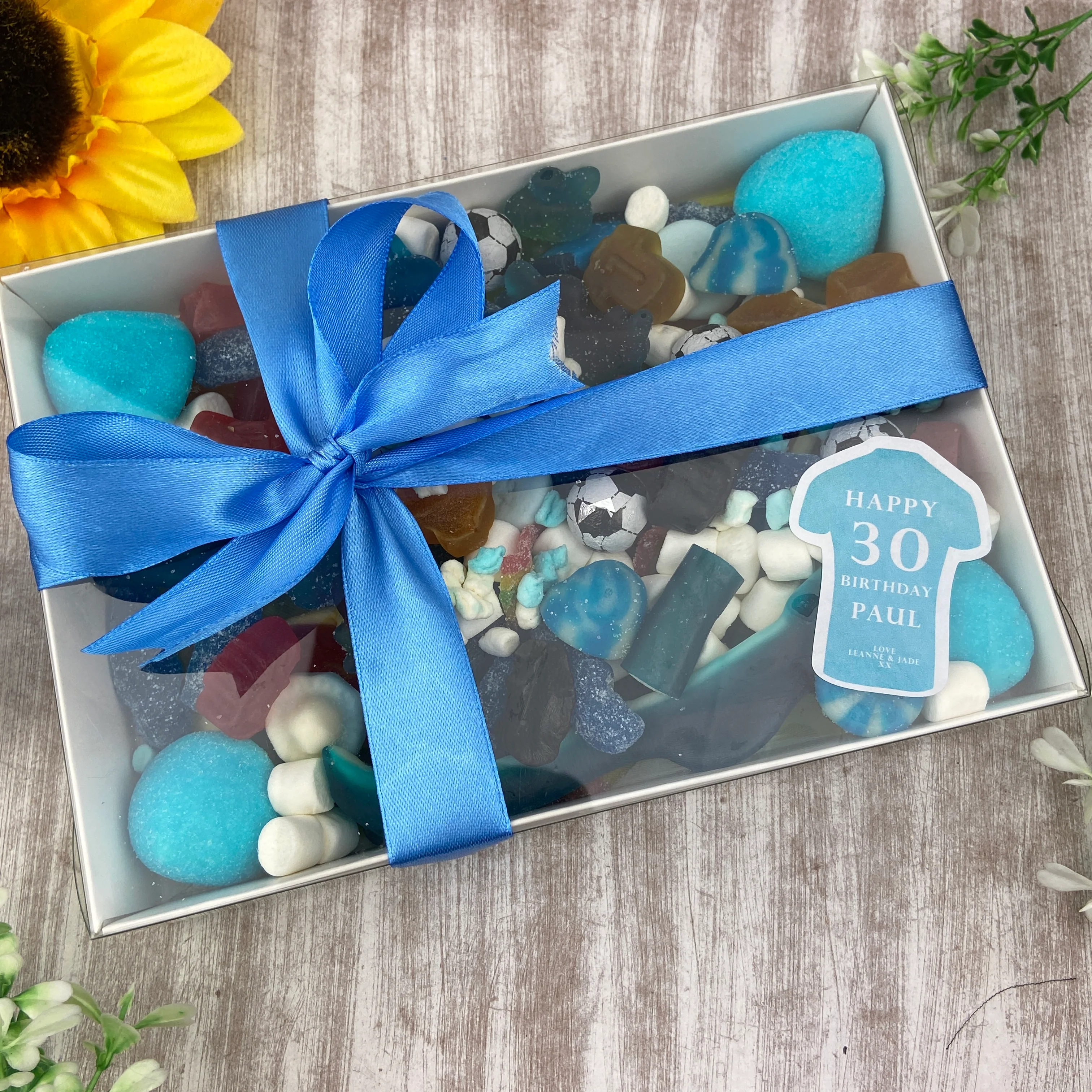 Happy Birthday Blue Sweet Box - Image 6