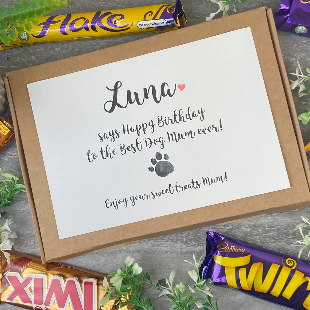 Happy Birthday Dog Mum / Dad - Personalised Chocolate Box - Image 5