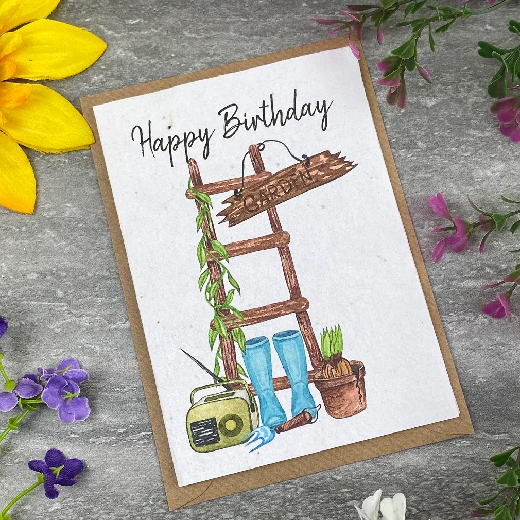 Happy Birthday Garden Plantable Seed Card - Image 8