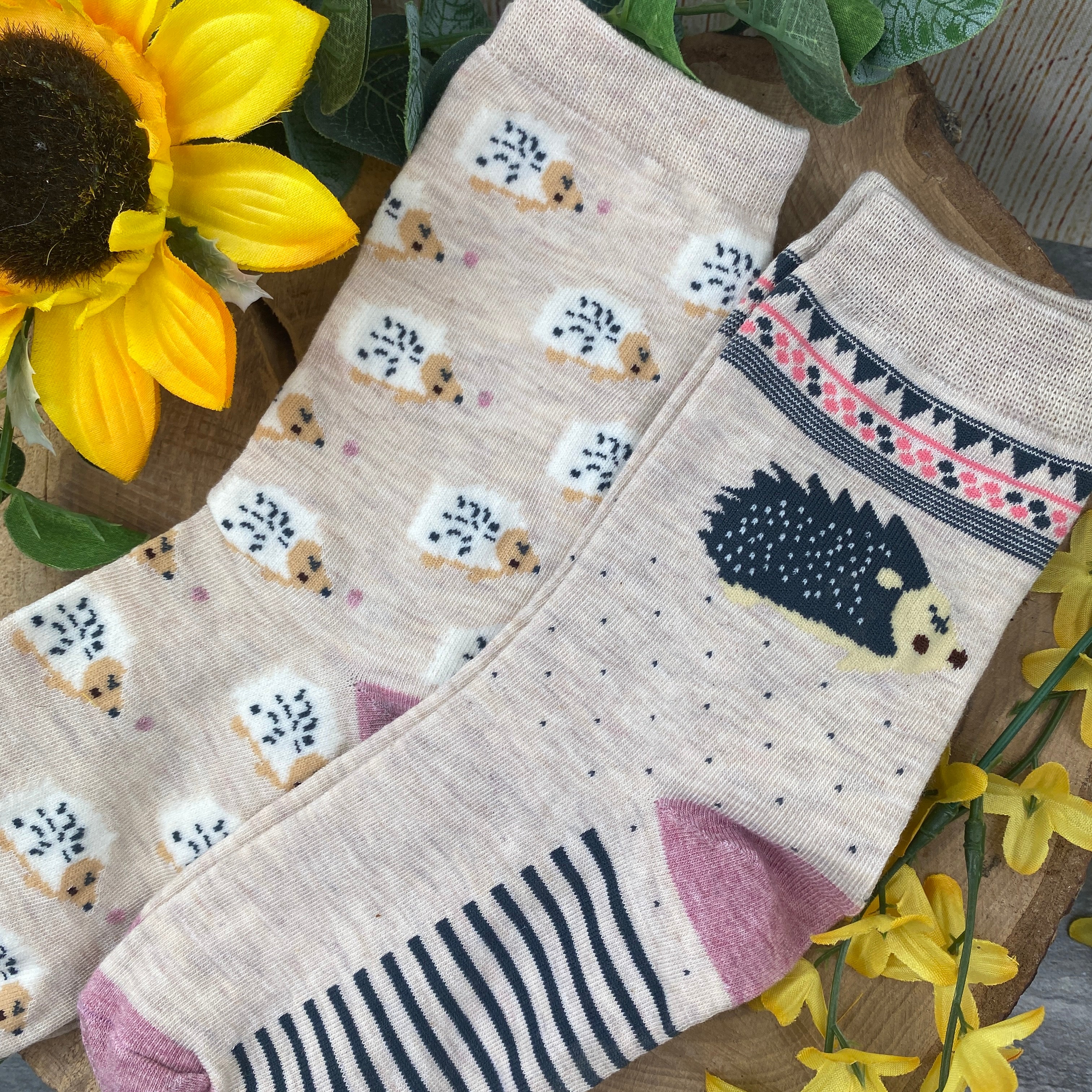 Happy Birthday Hedgehog Socks - Image 9