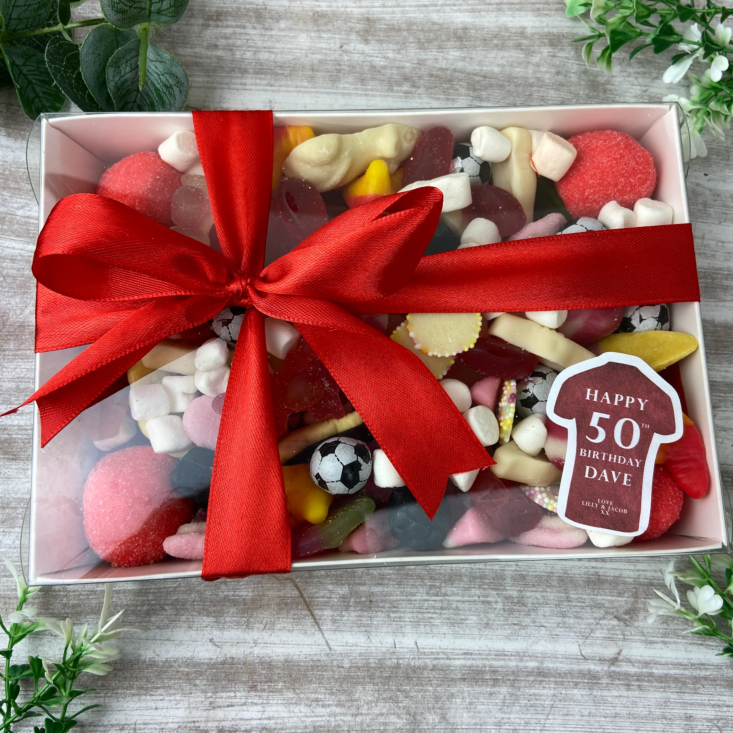 Happy Birthday Red Sweet Box - Image 3