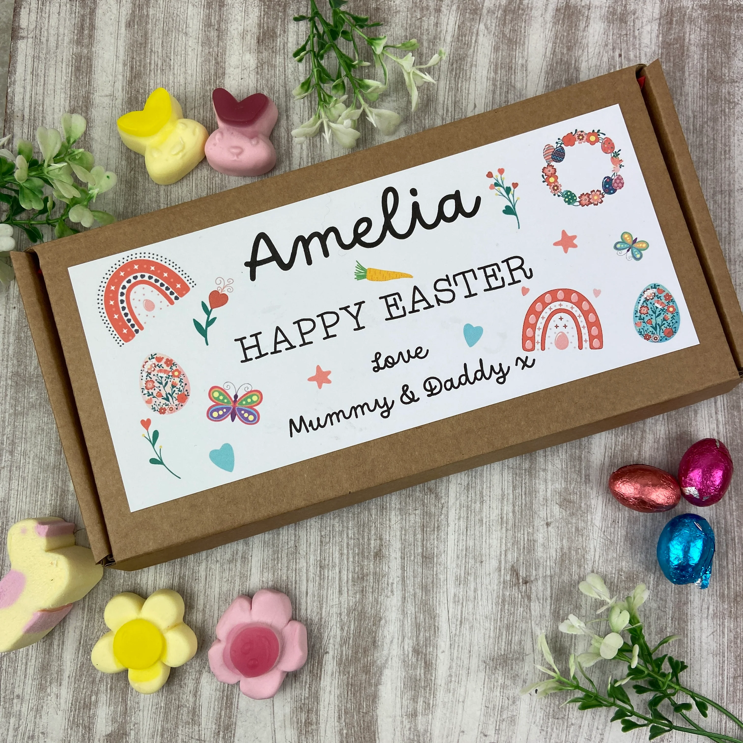 Happy Easter Personalised Sweet Box - Image 2