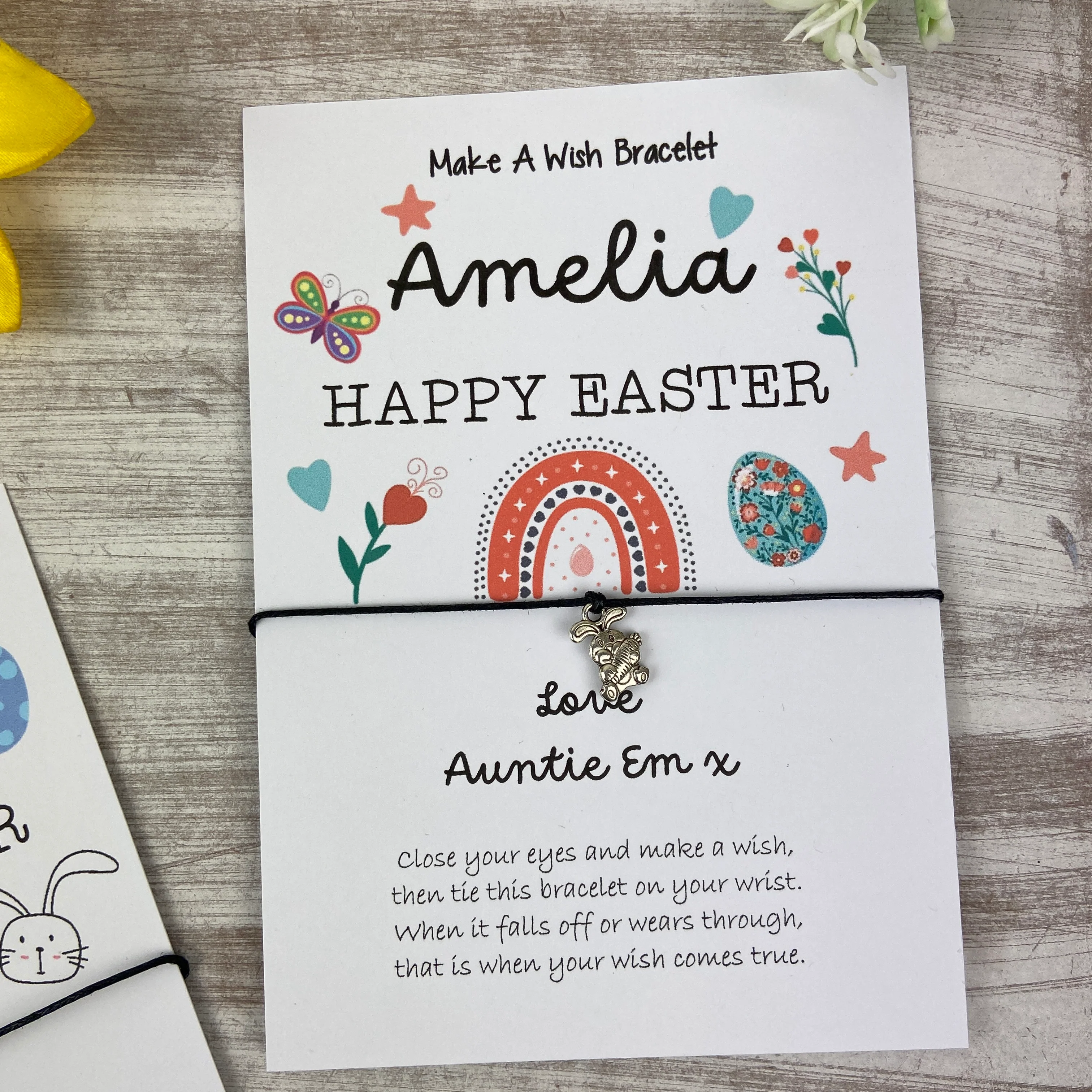Happy Easter Wish Bracelet - Image 3