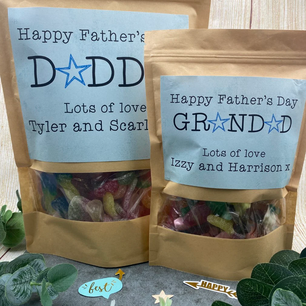 Happy Fathers Day Sweet Pouch