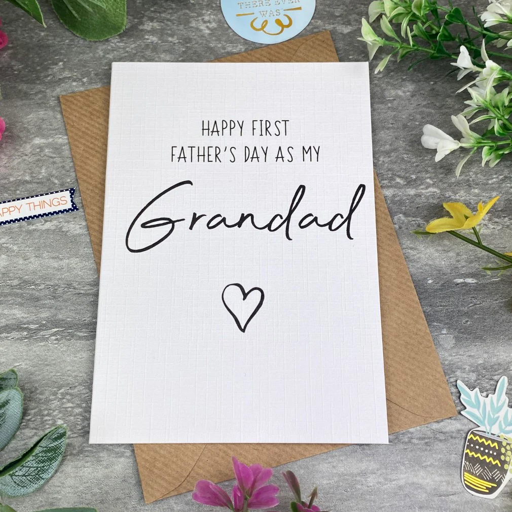 Happy First Fathers Day As My Grandad Card - Image 6